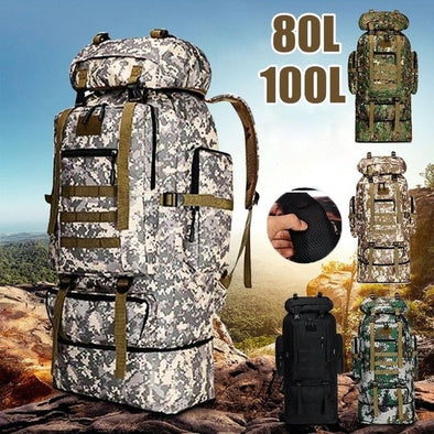 80L/100L Military Tactical Backpack