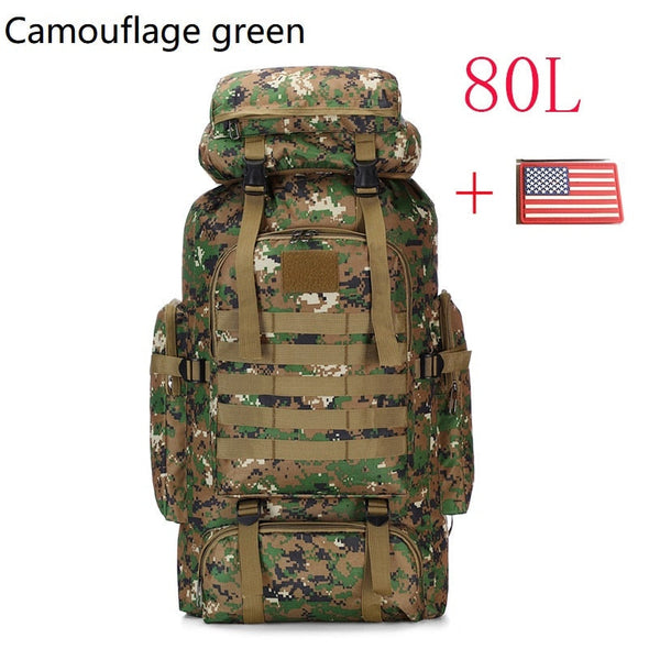 80L/100L Military Tactical Backpack