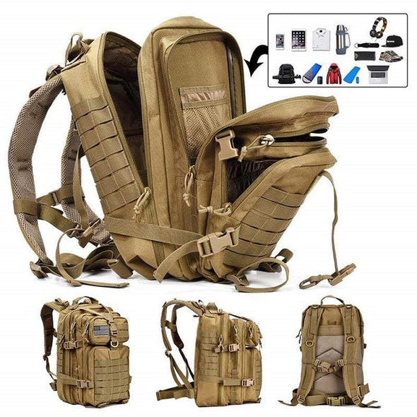 SurviGear™ 50L Tactical Backpack