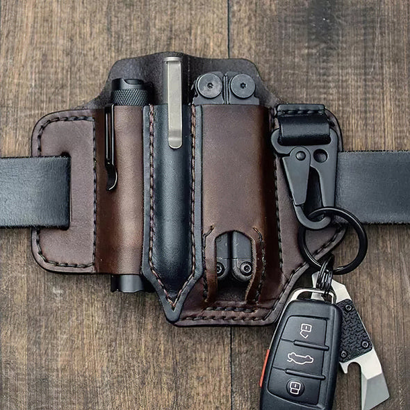 Multi Tool Belt Leather Bag