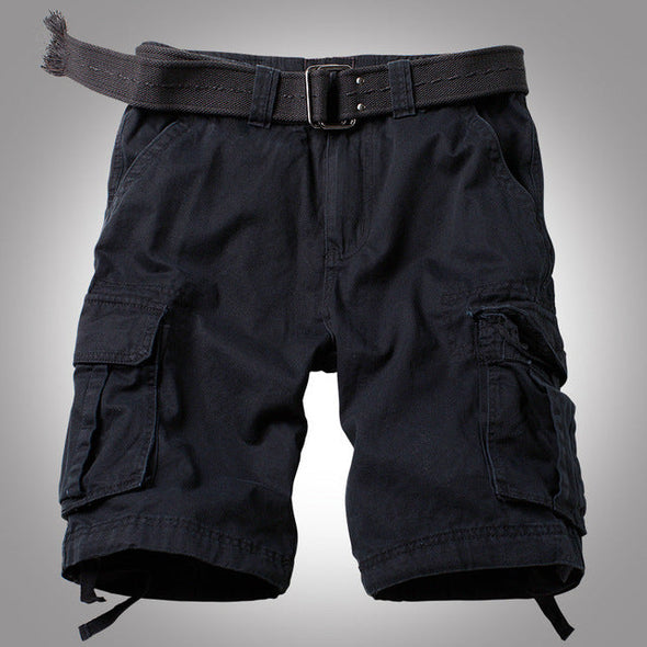 Multi-Pocket Short Pants