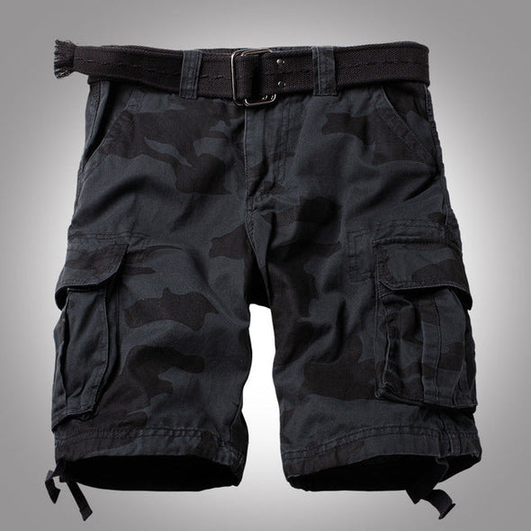 Multi-Pocket Short Pants