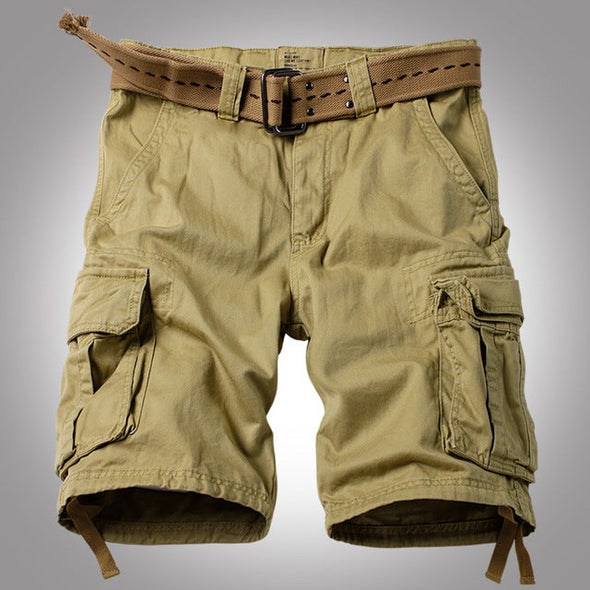 Multi-Pocket Short Pants