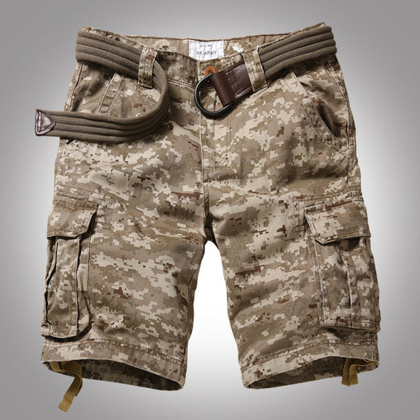 Multi-Pocket Short Pants